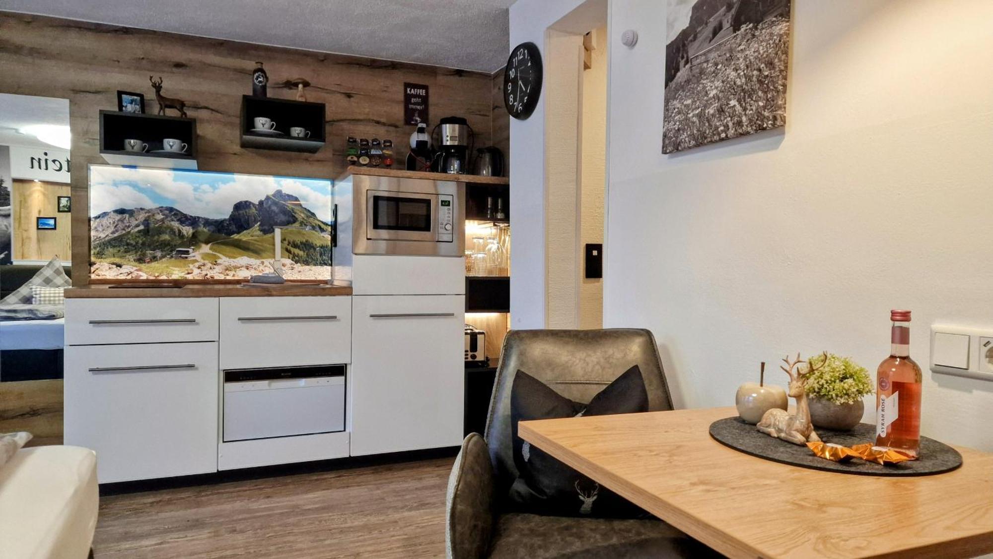 Nr 3 "Aggenstein"-Einzigartige Studio Mit Sued Balkon Inkl Koenigscard Pfronten Exterior foto